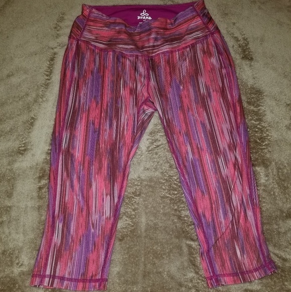 XS Womens Prana crop workout leggings - Picture 1 of 3